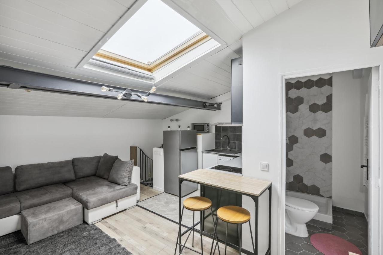 Chic Apart Near Paris Apartment อาร์ฌ็องเตย ภายนอก รูปภาพ